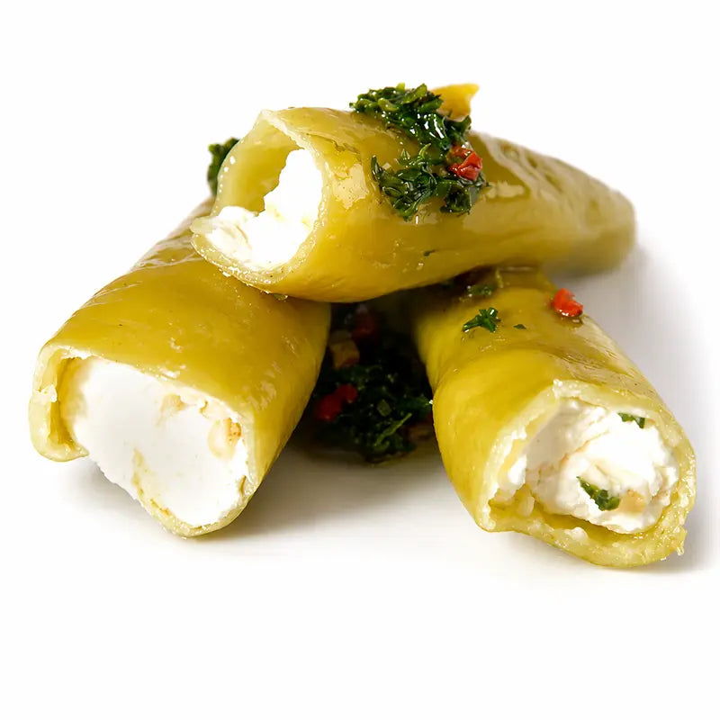 Gefüllte Peperoni mit Frischkäse