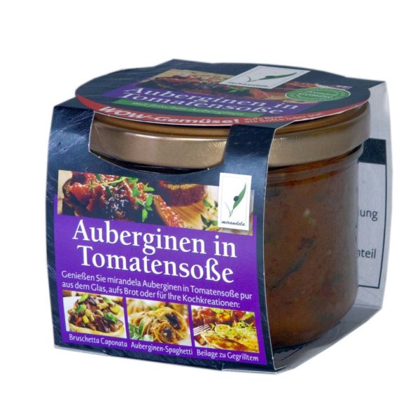 Auberginen in Tomatensoße