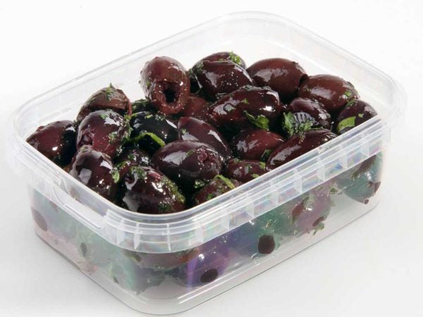 Kalamata olijf ontpit