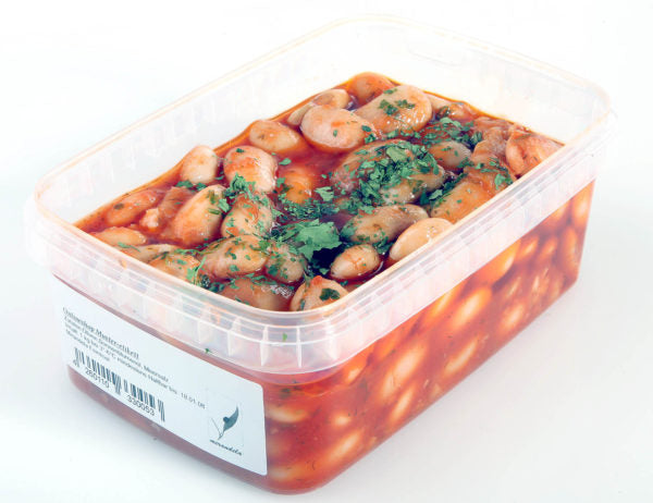 Bonen in tomatensaus