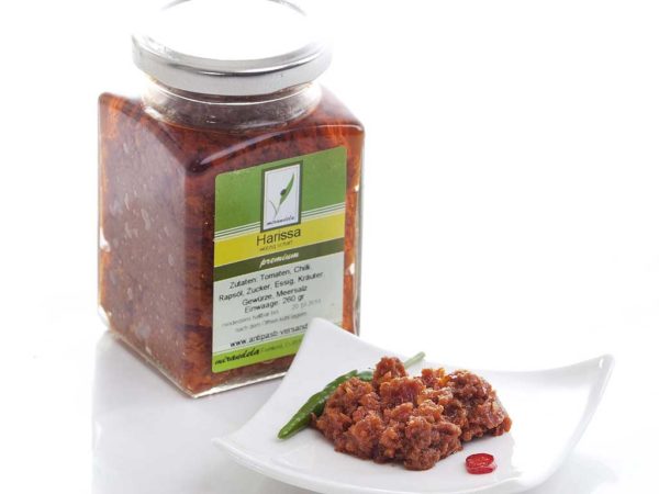 Harissa pittige kruidenpasta