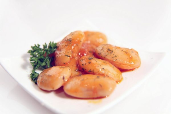 Bonen in tomatensaus
