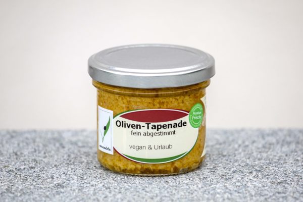 Tapenade van groene olijven